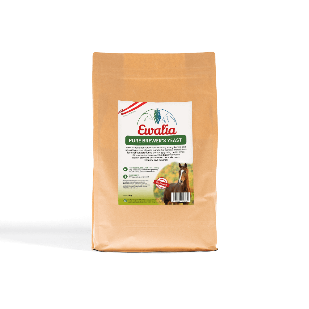 Ewalia horse feed material upright pure brewer s yeast 3kg